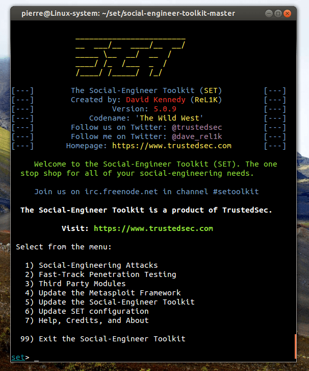 SET, социално инженерство, инструмент за социално инженерство
