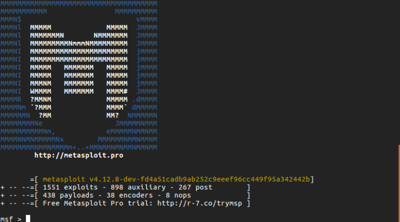metasploit, пенетрейшън тест
